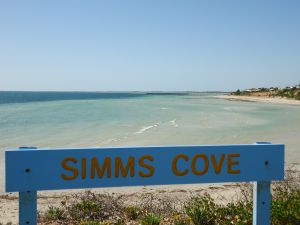 Simms Cove lookout and beach Moonta Bay - Yamba Accommodation